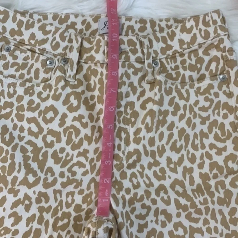 J. Crew 10” high rise toothpick ankle jeans 27